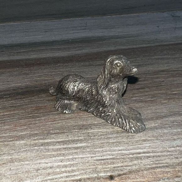 Spoontiques P86 Collie Lassie Puppy Dog Herding Breed Diorama Miniature Figurine - Picture 1 of 7